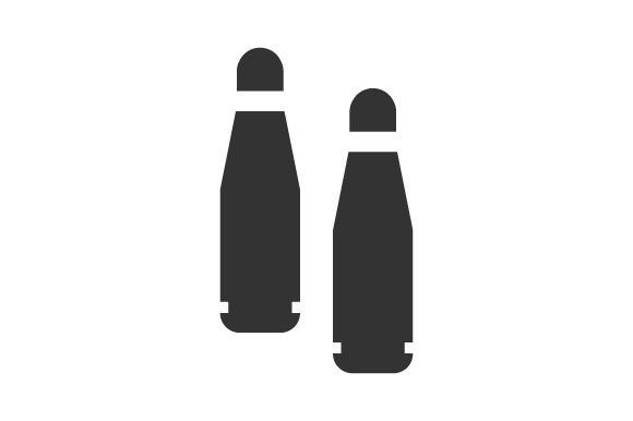 Ammo, Bullet Icon - A Versatile Graphic Asset for Digital Sellers