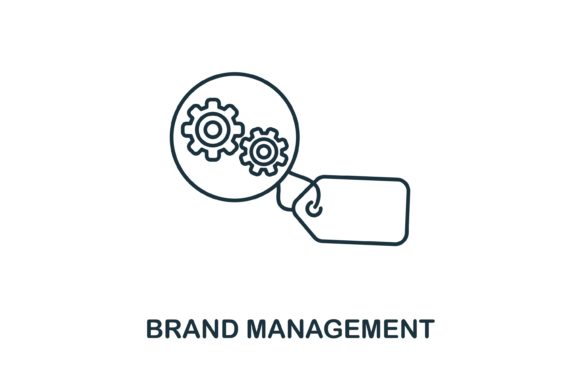 Brand Management Icon for Graphic Design Projects
