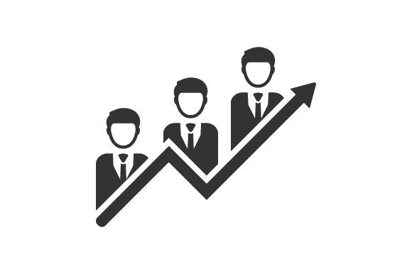 Business Growth Icon - A Versatile Graphic Asset for Branding