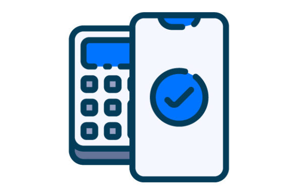 Cashless Filled Line Icon for Crafting and Graphics