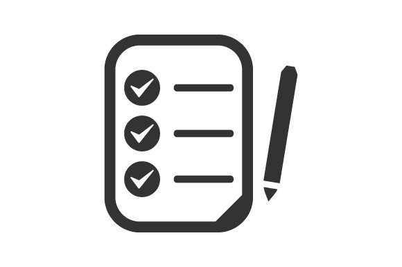 Checklist, Tasks Icon for Modern Design Projects