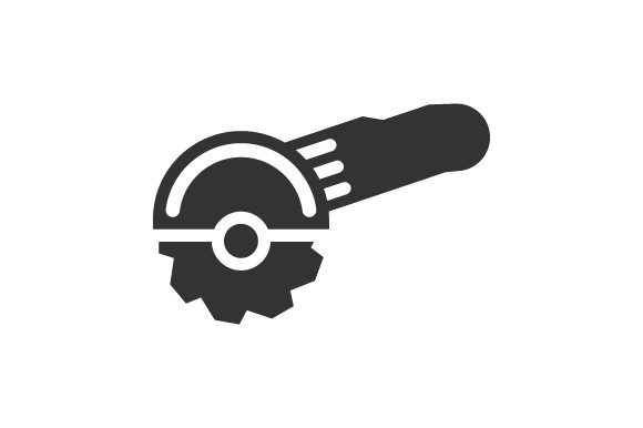 Circular Saw Machine Icon for Branding and Graphics