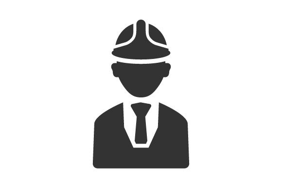 Civil Engineer Icon - A Versatile Graphic for Handmade Creations