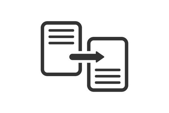 Copy Files Icon for Graphic Design Projects