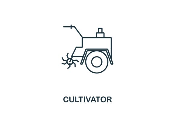 Cultivator Icon – A Versatile Graphic Asset for Branding and Marketing