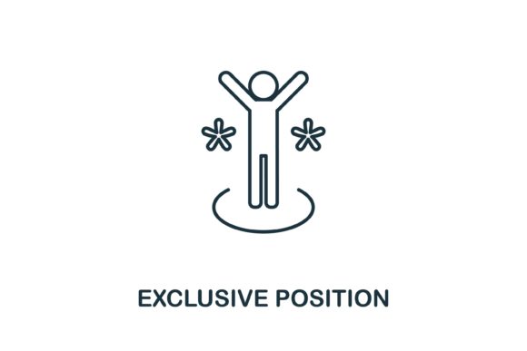 Exclusive Position Icon for Crafting and Graphics
