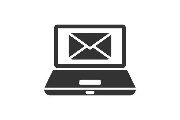 Online Mail Icon - A Versatile Graphic for Handmade Creations